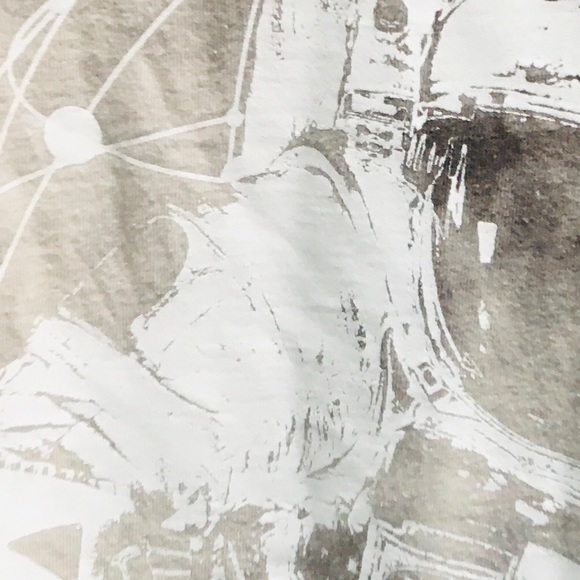 ‼️EVERYTHING MUST GO ‼️NASA Gray Tie Dye Astronaut Space Cotton Tee - Picture 4 of 7